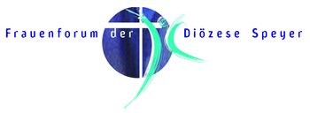Logo des Frauenforums Speyer Logo des Frauenforums Speyer in Blautönen