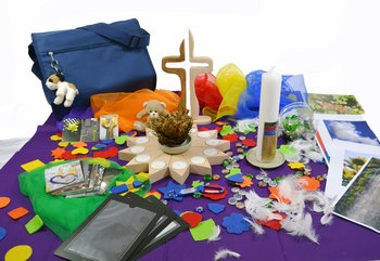 Foto Trauertasche mit Inhalt